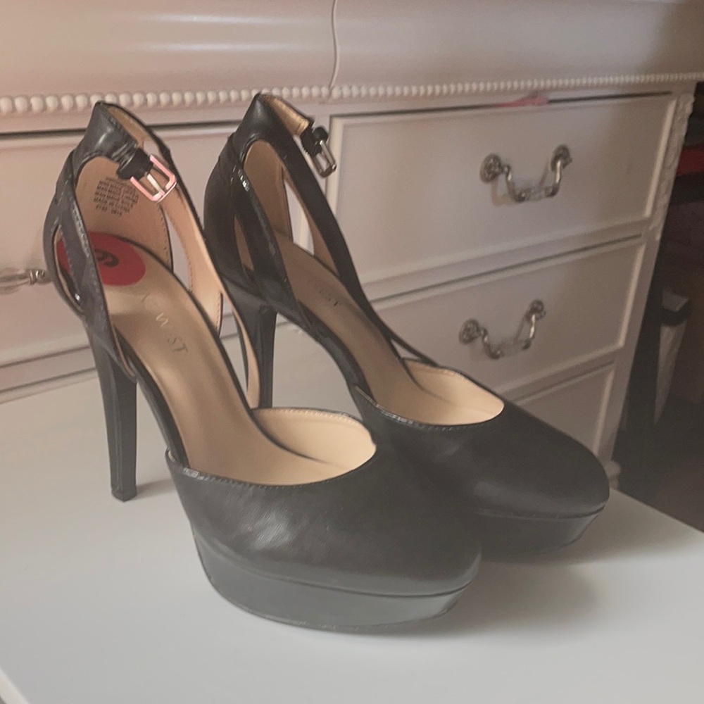 Black high heels